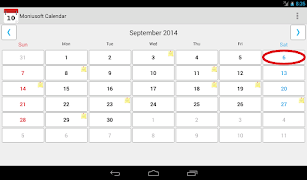 Moniusoft Calendar 截圖 7