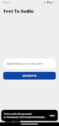 Text To Audio تصوير الشاشة 1