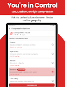 برنامه‌نما Compress PDF - PDF Compressor عکس از صفحه