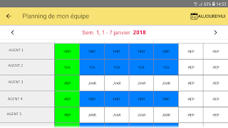 برنامه‌نما Chrono عکس از صفحه