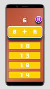 Math Multiple Game -Brain Test اسکرین شاٹ 3