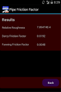 Pipe Friction Factor Lite syot layar 3