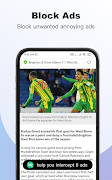 Fiery Browser - Fast & Private اسکرین شاٹ 5
