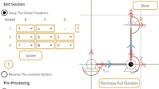 Stiffness Method Solver screenshot 3