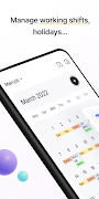 پوستر Shift Work Calendar