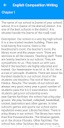 English Composition Writing 스크린샷 1