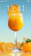 Kalte Cocktails Bildschirm sperren Plakat