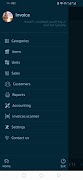Electronic invoice screenshot 1