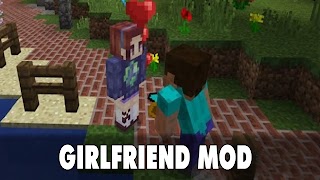 Girlfriend Mod for Minecraft captura de pantalla 1
