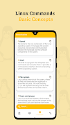برنامه‌نما Linux Commands Cheat Sheet عکس از صفحه