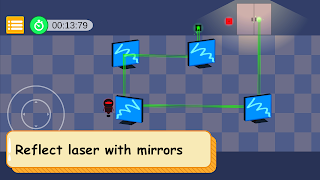 Laser Reflector โปสเตอร์