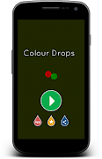 Colour Drops Affiche