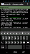 Science Formulas 海報