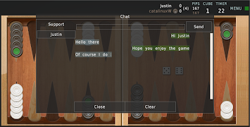 برنامهنما Backgammon Reloaded عکس از صفحه