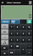 CITIZEN CALCULATOR পোস্টার