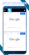 3 Schermata Split Browser Multi Browser