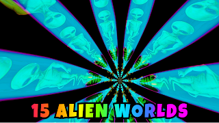 Alien Worlds Music Visualizer اسکرین شاٹ 1