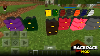 Working Backpack Mod स्क्रीनशॉट 4