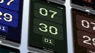 1 Schermata Clock+: Flip Clock + Classic