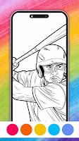 Baseball Coloring 截图 1