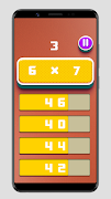 Math Multiple Game -Brain Test स्क्रीनशॉट 4