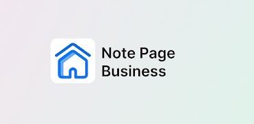 Note Page Business 포스터