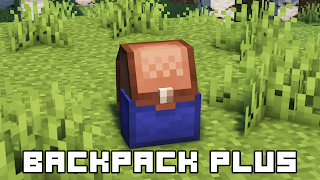 Backpack Plus Mod Minecraft Affiche
