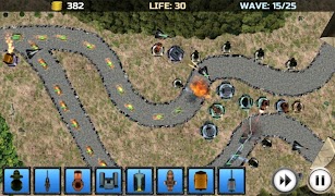 Tower Defense: Turrets Lite screenshot 1