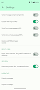 Fossify Messages captura de pantalla 5