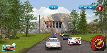 برنامه‌نما Lightning Speed Car Racing عکس از صفحه