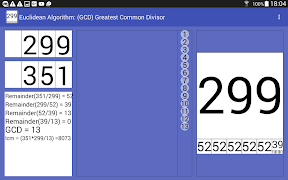 Euclidean Algorithm GCD syot layar 5
