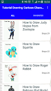 Tutorial Drawing Cartoon Chara plakat