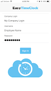 Easy Time Clock screenshot 1