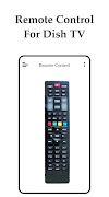 Remote Control For Dish TV Cartaz