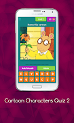 Cartoon Characters Quiz Jam captura de pantalla 2