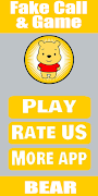Fake Call Bear Game Ekran Görüntüsü 5