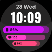Simple Bar Watch Face screenshot 6