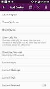 MQTT Client 스크린샷 3