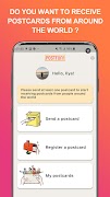 Postfun - exchange postcards screenshot 1