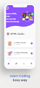 Learn Code: HTML,CSS,Bootstrap Screenshot 1
