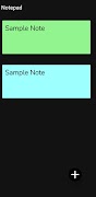 Notepad poster