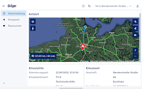 Dräger SRS Einsatz-App اسکرین شاٹ 1