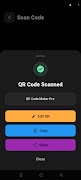 برنامه‌نما QR Code Maker Pro - Scanner عکس از صفحه