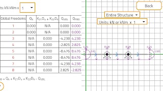 Stiffness Method Solver syot layar 4
