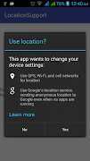 Location Support تصوير الشاشة 4