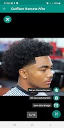 برنامه‌نما Coiffure Homme Afro Catalogue عکس از صفحه