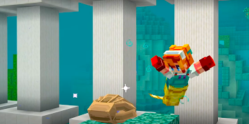 Mermaid Mod for Minecraft captura de pantalla 4