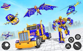Dino Robot Transform Car Games screenshot 7