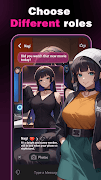 6 Schermata AI Characters Chat