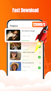 Fast Downloader - Save Video پوسٹر
